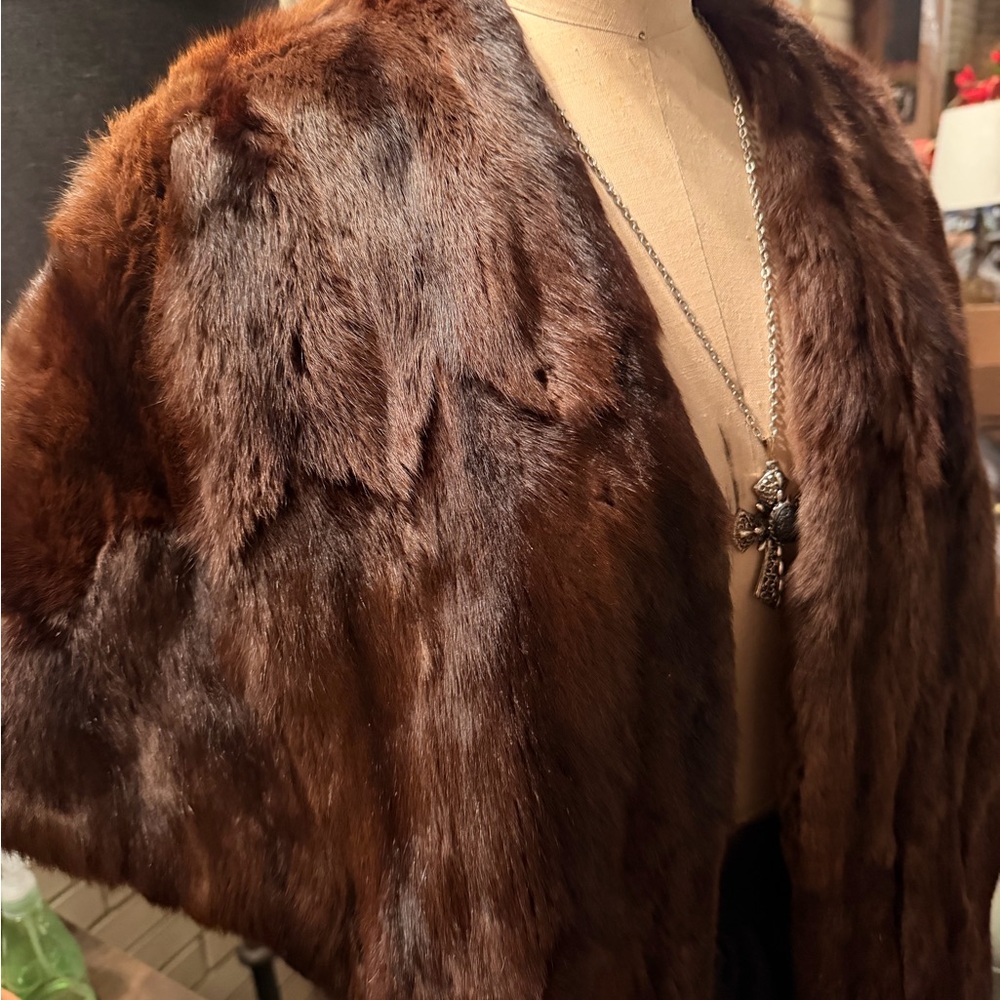 Fur shawl gorgeous